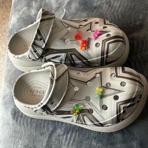 Crocs disco gently worn size 8